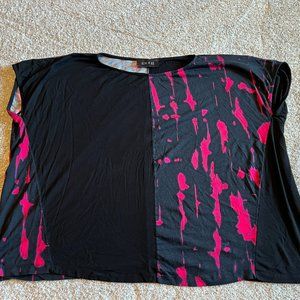 Ozai n Ku draped tee